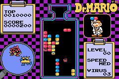 Famicom Mini 15 - Dr. Mario Screenthot 2